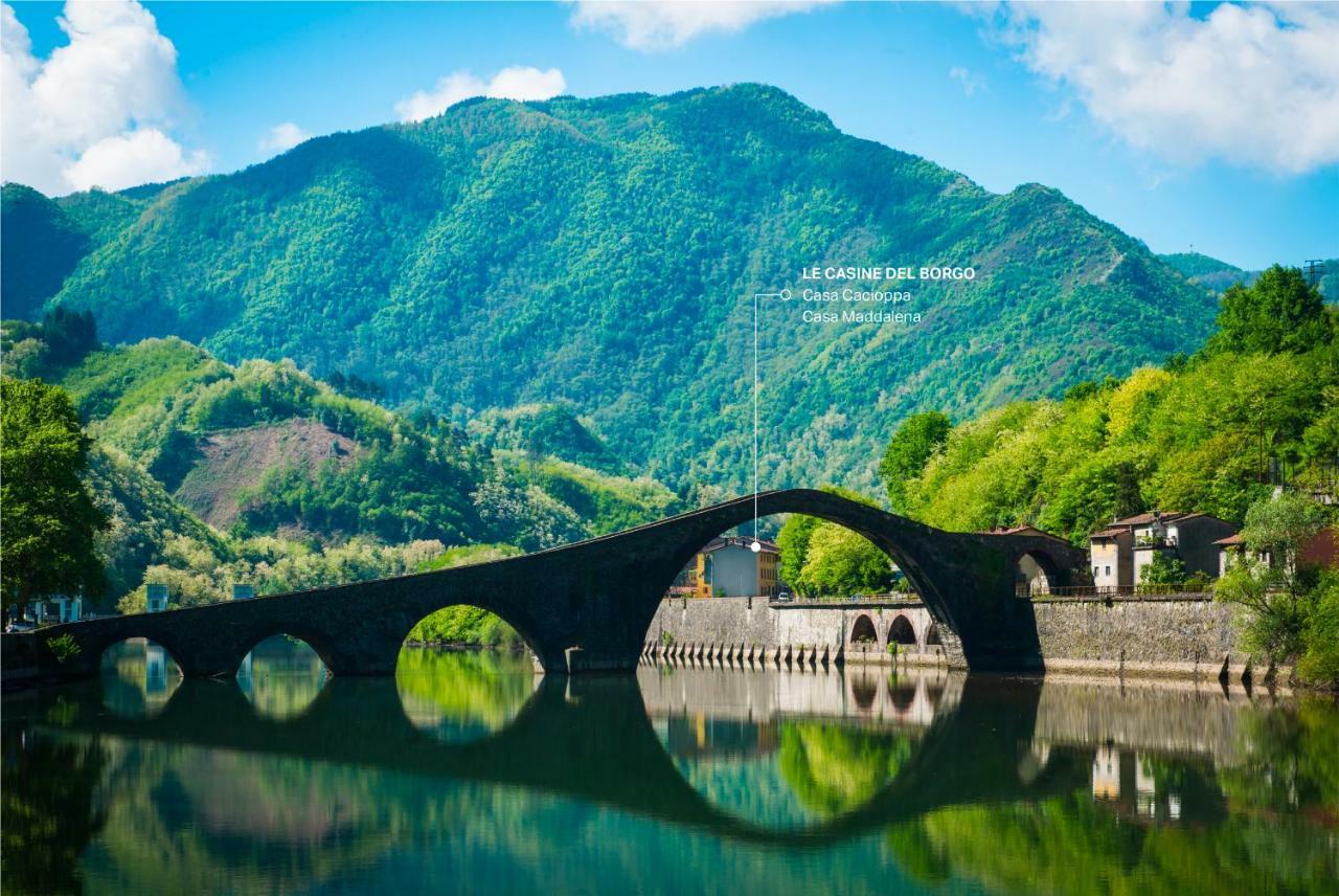 Le Casine Del Borgo Panzió Borgo a Mozzano Kültér fotó